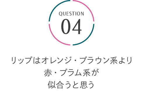 パーソナルカラー＆顔タイプ診断