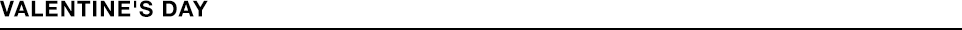 VALENTINE'S DAY VISUAL